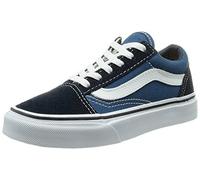 Vans Old Skool, Unisex Kids’ Low-Top Sneakers, Blue (Navy/True White), 2.5 UK (34 EU)