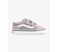 Vans Old Skool V shoes beige gray white Baby - 24