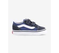 Vans Old Skool V shoes dark blue white Baby - 23.5