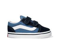 Boy's Old Skool 2 V Kids Toddler Canvas Shoes - Navy - Size: 5.5
