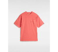 Vans - Original Standards Wash Pocket T-Shirt, Man, Pink, Size: XXL
