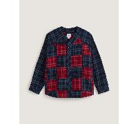 Vans - OTW Blocked Flannel Shirt, Man, Blue, Size: M