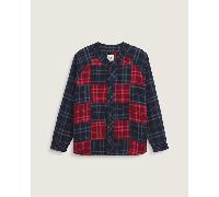 Vans - OTW Blocked Flannel Shirt, Man, Blue, Size: S
