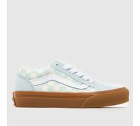 Vans - Kids Old Skool Shoes (4-8 Years), Blue, Size: 12