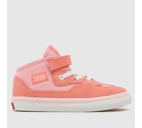 Vans Pale Pink Half Cab Decon Girls Toddler Trainers UK 5 (EU 21½)