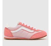 Vans Pale Pink Super Lowpro Girls Junior Trainers UK 1 (EU 32)