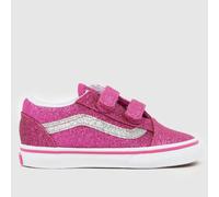 Vans - Toddler Old Skool Shoes (1-4 Years), Pink, Size: 5
