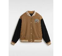 Vans - Piper Stadium Jacket, Woman, Brown, Size: XXL