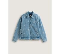 Vans - Pomona Denim Station Jacket STONEWASH/BLUE, Man, Blue, Size: XXL
