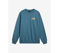 Vans Posted Loose Crew Sweatshirt Blue - L