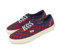 Vans Premium Authentic 44 Punk Check Red Blue Men Skate Boarding VN000EJCRDB