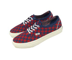 Vans Premium Authentic 44 Punk Check Red Blue Men Skate Boarding VN000EJCRDB