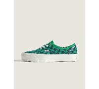 Vans - Premium Authentic Checkerboard Shoes, Man, Green, Size: 6
