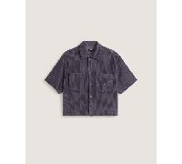 Vans - Premium Cord Button Up Shirt, Man, Grey, Size: XS