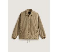 Vans - Premium Denim Torrey Coaches Jacket, Man, Beige, Size: M