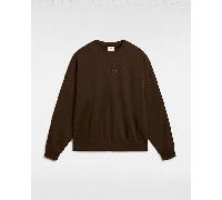 Vans - Premium Logo Crew Sweatshirt, Man, Brown, Size: XL