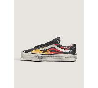 Vans - Premium Old Skool 36 Flames Shoes, Man, Black, Size: 6.5
