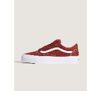 Vans - Premium Old Skool Pig Suede Shoes, Man, Burgundy, Size: 3.5