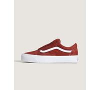 Vans - Premium Old Skool Pig Suede Shoes, Man, Burgundy, Size: 6.5
