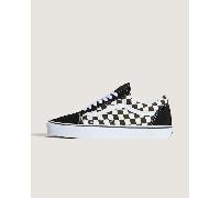 Vans - Primary Check Old Skool Shoes, Man, Black, Size: 2.5