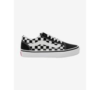 VANS Kids Primary Check Old Skool Shoes (4-8 Years) ((primary Check) Blk/white) Kids White, Size 2