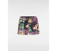 Vans - Primary Crazy Print Boardshorts, Man, Blue, Size: XL