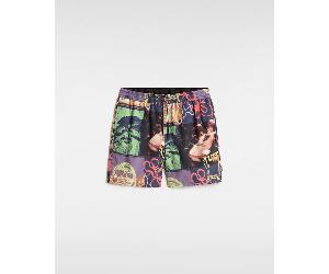 Vans - Primary Crazy Print Boardshorts, Man, Blue, Size: XS