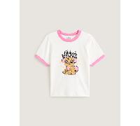 Vans - Puppy Ringer T-Shirt, Woman, White, Size: XXS