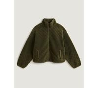 Vans - Queens High Pile Jacket, Woman, Green, Size: L