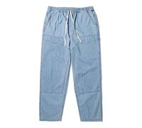 Vans Range Baggy Tapered Carpenter Ewaist Trousers 'Blue' VN000AJRCDX L