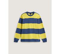 Vans - Rugby Stripe Long Sleeve Shirt, Man, Yellow, Size: XL