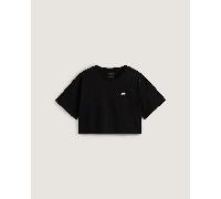 Vans - Salton Crop T-Shirt, Woman, Black, Size: XXS