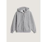 Vans - Salton Full-Zip Cement Heather, Woman, Grey, Size: XXS