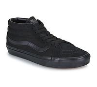 Vans - Youth Sk8-Mid Shoes (8-14 Years), Black, Size: 3.5