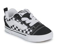 Vans Knu Skool Elastic Lace Toddler Trainers White,Black EU 19 Kids