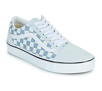 Vans Shoes (Trainers) Old Skool CHECKERBOARD Dawn Mist in Blue 3.5