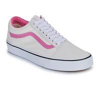 Vans Old Skool Pig Suede Shoes Pure White Pink - 37