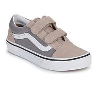 Vans - Kids Old Skool V Shoes (4-8 Years), Grey, Size: 10.5