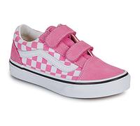 Vans Shoes (Trainers) Old Skool V COLOR THEORY CHECKERBOARD Pink Fizz in Pink 10 kid
