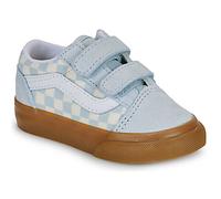 Vans Unisex Little Kids T Old Skool V Sneaker, Gum Check Dawn Mist, 9.5 Toddler