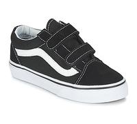 Vans Kids Unisex Old Skool Trainer, Black/White, Size 2 Older Black/White