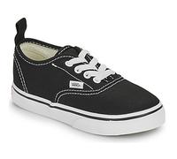 VANS Toddler Authentic Elastic Lace Shoes (1-4 Years) ((elastic Lace) Black/true White) Toddler Black, Size 7