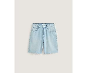 Vans - Sirelle Cut-Off 9" Jorts, Woman, Blue, Size: 24