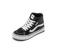 Vans Size 12.5, Filmore Sneaker Black & White Girls' & Boys' Trainers, Suede & Canvas Lace Up Shoes, Unisex High Tops Children's Trainers, Lightweight Sports Shoes Active Wear Range (12.5 UK)