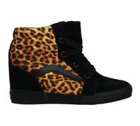 Vans Sk-8 Hi Womens Black Wedges