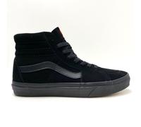 VANS SK8 HI BLACK BLACK SUEDE UNISEX TRAINERS