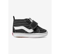 Vans unisex for kids. VN0A346P6BT1 Trainers Sk8-Hi Crib black (17), Fabric, Flat, Velcro, Casual, children's fashion