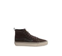 Vans Sk8-Hi MTE, Brown Suede High Shoes, Non-Slip Rubber Sole, Classic Skate Style, brown, 10.5 UK