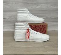 Vans Sk8-Hi Old Skool Trainers Size 6 True White High Top Mid New Sneakers Skool