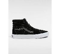 Vans - Sk8-Hi Pig Suede Shoes, Man, Black, Size: 3
